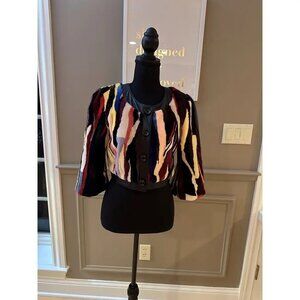 Lela Rose Mink Fur Jacket